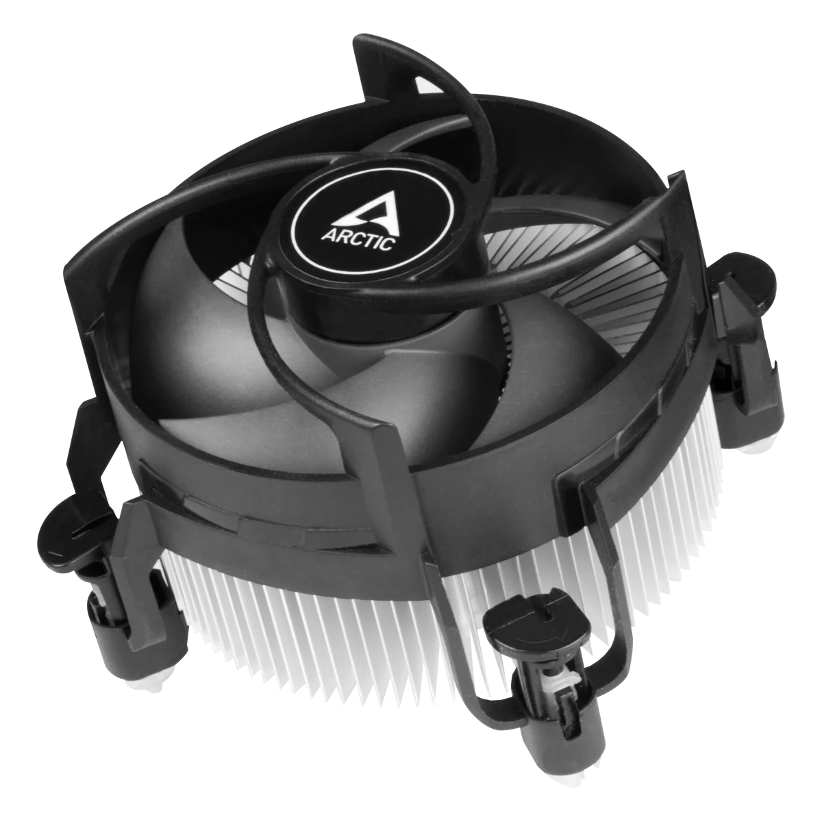 ARCTIC Alpine 17 CO Processeur Refroidisseur d'air 9,2 cm Noir, Argent 1 pièce(s)