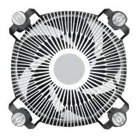 ARCTIC Alpine 17 CO Processeur Refroidisseur d'air 9,2 cm Noir, Argent 1 pièce(s) - 6