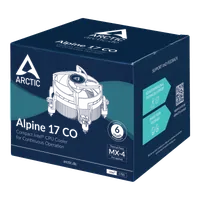 ARCTIC Alpine 17 CO Processeur Refroidisseur d'air 9,2 cm Noir, Argent 1 pièce(s) - 7