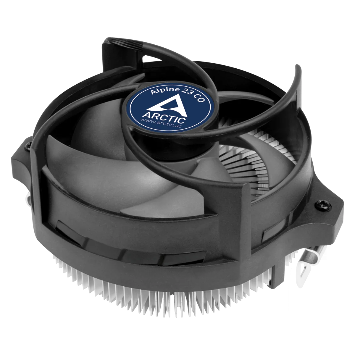 ARCTIC Alpine 23 CO Processeur Refroidisseur d'air 9 cm Aluminium, Noir 1 pièce(s)