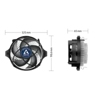 ARCTIC Alpine 23 CO Processeur Refroidisseur d'air 9 cm Aluminium, Noir 1 pièce(s) - 8