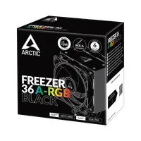 ARCTIC Freezer 36 A-RGB Processeur Refroidisseur d'air 12 cm Noir 1 pièce(s) - 9