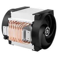 ARCTIC Freezer 4U-M Rev. 2 Processeur Refroidisseur d'air 12 cm Aluminium, Noir - 2