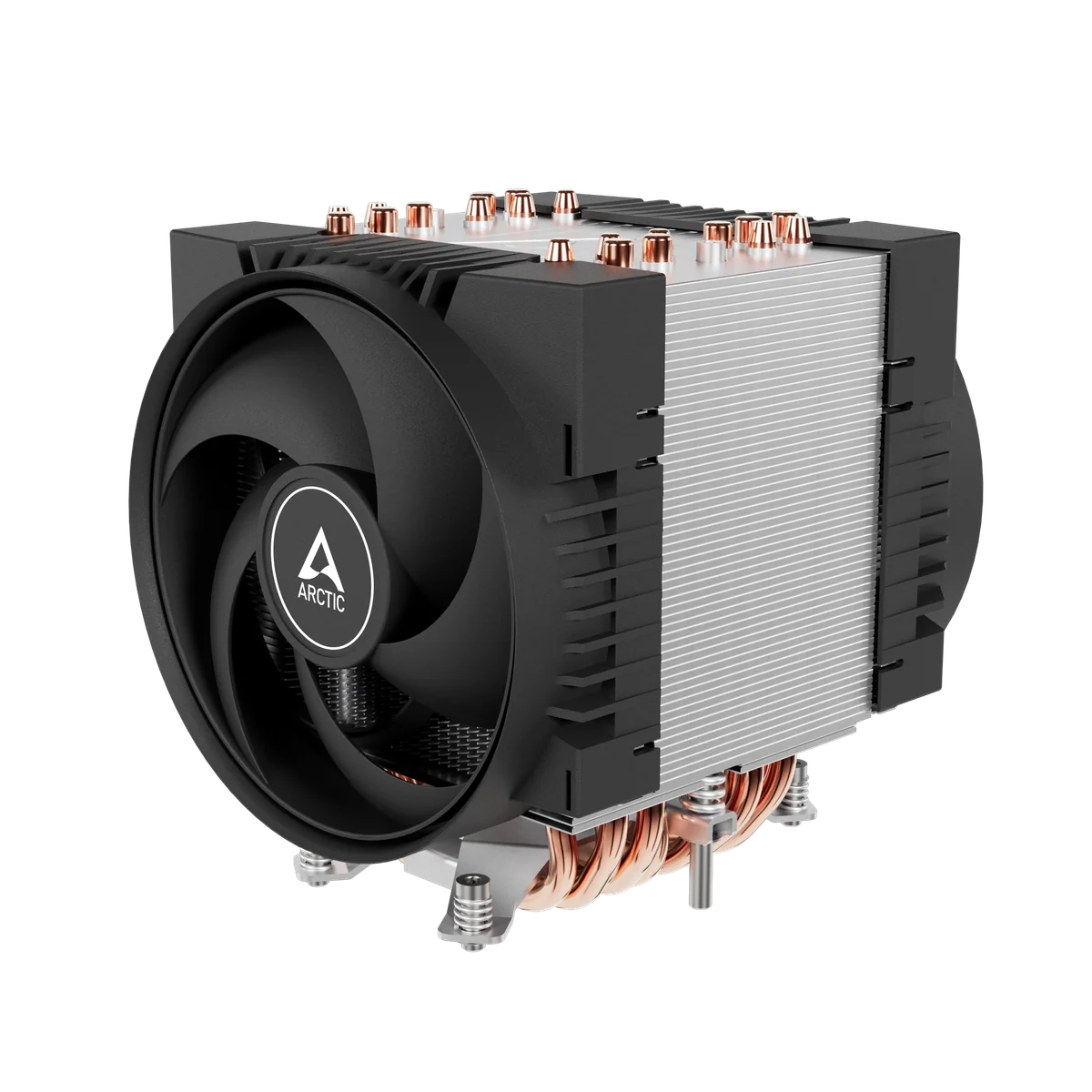 ARCTIC Freezer 4U-SP5 Processeur Refroidisseur d'air 12 cm Aluminium, Noir