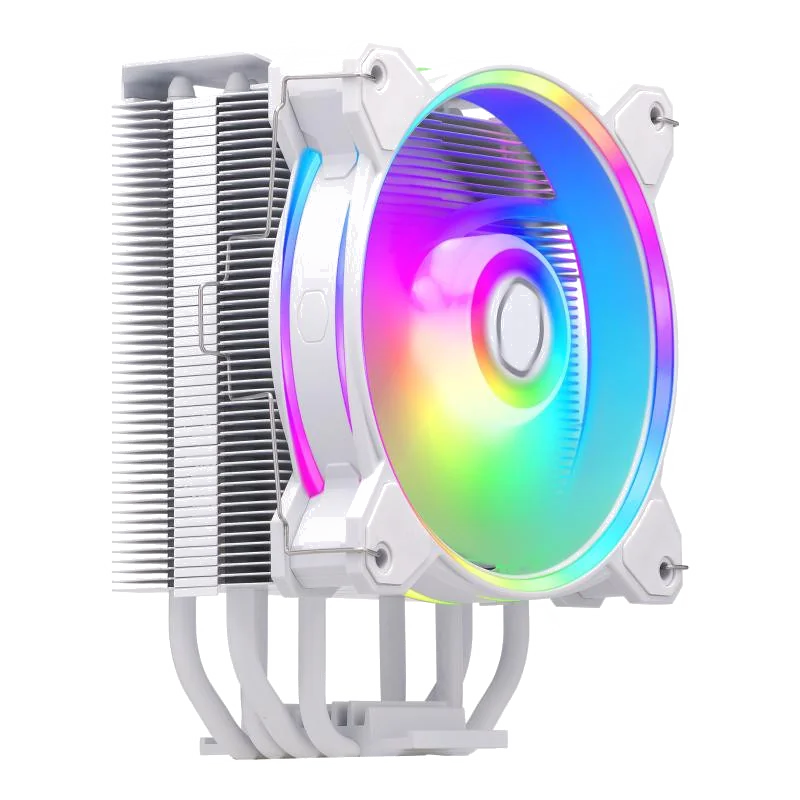 Ventirad Cooler Master Hyper 212 Halo White - Refroidissement CPU ARGB Blanc