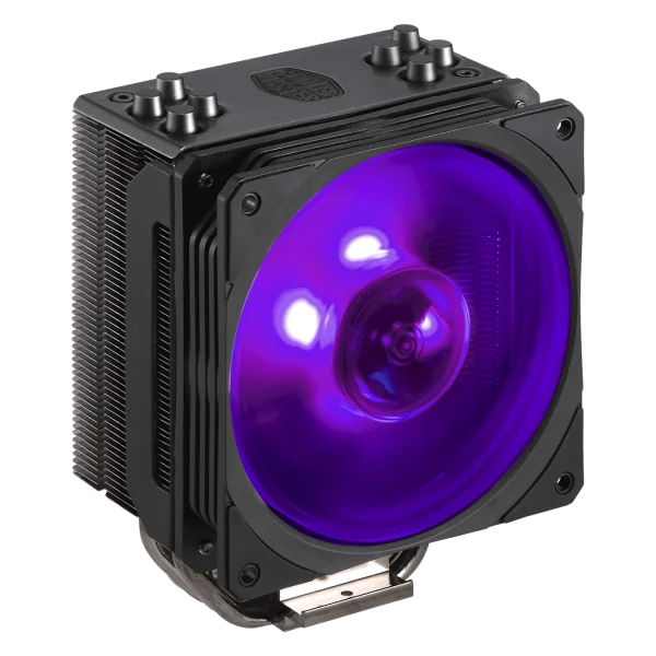 Ventirad Cooler Master Hyper 212 Halo Black RGB - Refroidissement Performant et Esthétique