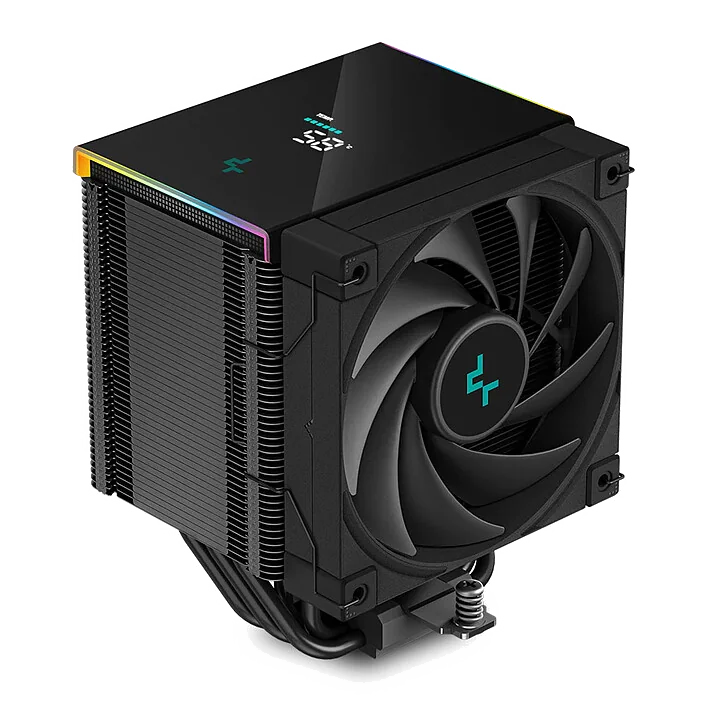 Ventilateur Processeur DeepCool AK500 DIGITAL Noir avec Écran Température et RGB
