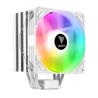 Ventirad GAMDIAS BOREAS E1-410 RGB Blanc - Refroidissement CPU Performant et Stylé - 1