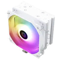 Ventirad GAMDIAS BOREAS E1-410 RGB Blanc - Refroidissement CPU Performant et Stylé - 2