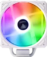 Ventirad GAMDIAS BOREAS E1-410 RGB Blanc - Refroidissement CPU Performant et Stylé - 4