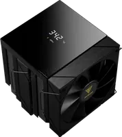 Ventilateur Processeur GAMDIAS Boreas P2-62D Noir - Double Tour avec Écran de Monitoring - 4