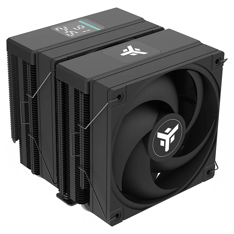 itek ICY-6HAT Processeur Refroidisseur d'air 12 cm Noir