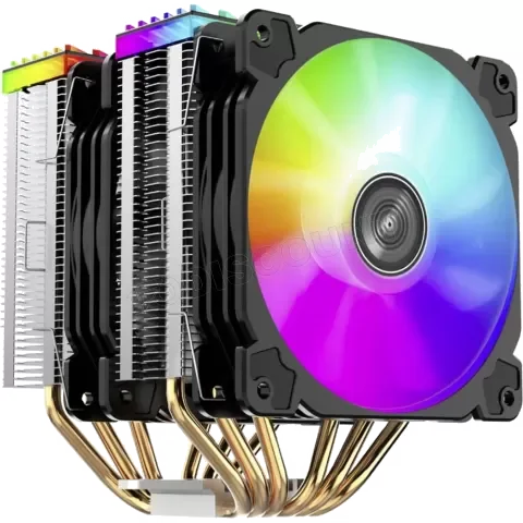 Ventilateur Processeur Jonsbo CR-2000GT RGB Noir - Refroidissement Performant et Éclairage ARGB