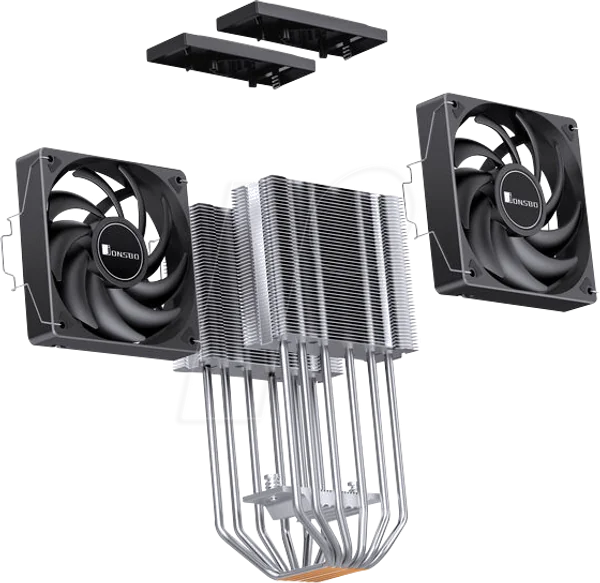 Ventilateur Processeur Jonsbo CR-3000 RGB Blanc - Double Tour ARGB