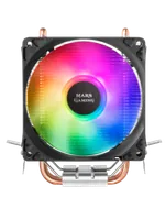 Mars Gaming MCPUARGB système de refroidissement d’ordinateur Processeur Refroidisseur 9 cm Noir 1 pièce(s) - 2