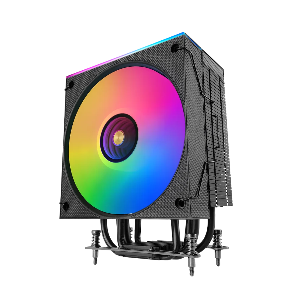 Mars Gaming MCPU-LCD Processeur Refroidisseur d'air 12 cm Noir 1 pièce(s)