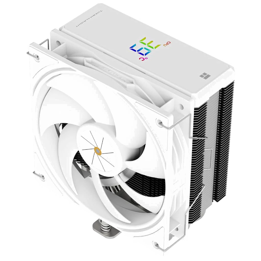 Ventirad Processeur Thermalright Assassin X 120 R Digital Blanc - Refroidissement Performant et Design Épuré