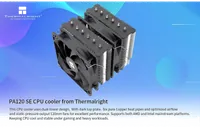 Ventilateur Processeur Thermalright Burst Assassin 120 Vision BLACK - Refroidissement Haute Performance avec Écran IPS - 3