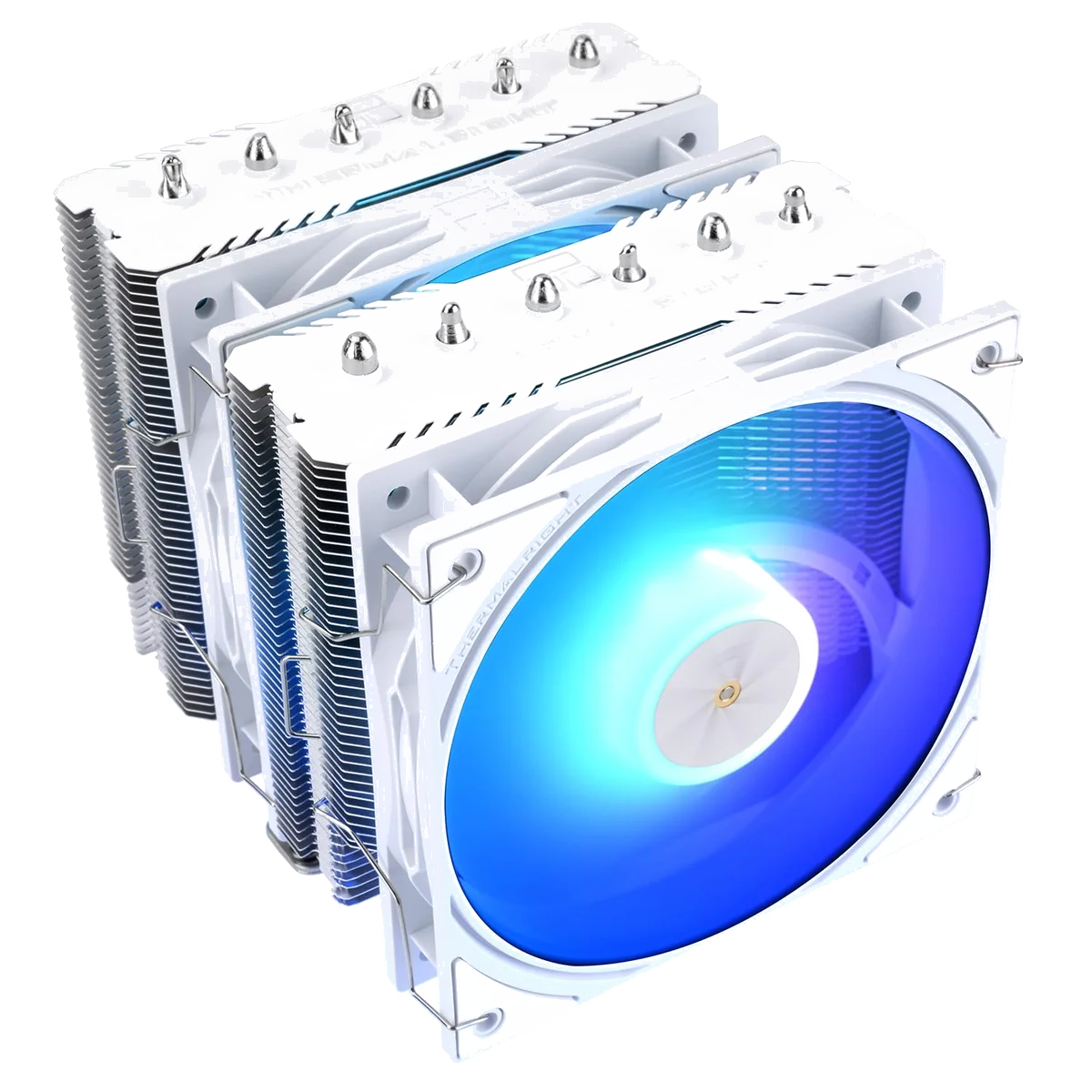 Ventilateur CPU Thermalright Peerless Assassin 120 SE ARGB Blanc - Double Tour Haute Performance