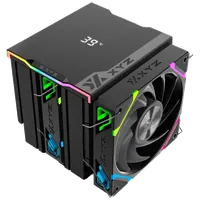 Ventirad Processeur XYZ Thermax 6 Pro Duo RGB Noir - Double Tour Haute Performance - 3