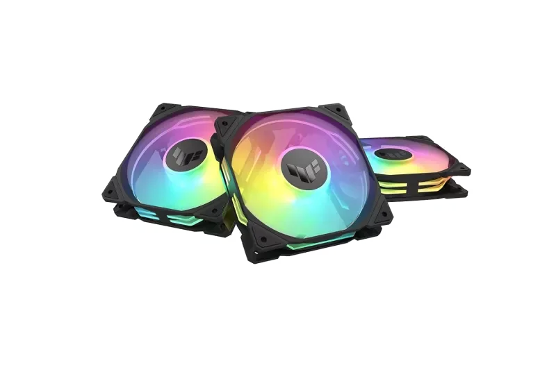 Lot de 3 Ventilateurs Boîtier GAMEMAX Tornado T12 ARGB Reverse PWM 12cm Noir