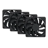 Pack de 4 Ventilateurs Boîtier Hyte FA12 Blanc 120mm PWM - 2