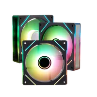 Ventilateur Boîtier 1stPlayer FS7 RGB - 12cm Blanc (Pack 3) - 4