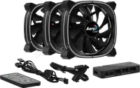 Ventilateur Boîtier Aerocool Astro 12F RGB 12cm Noir - 4