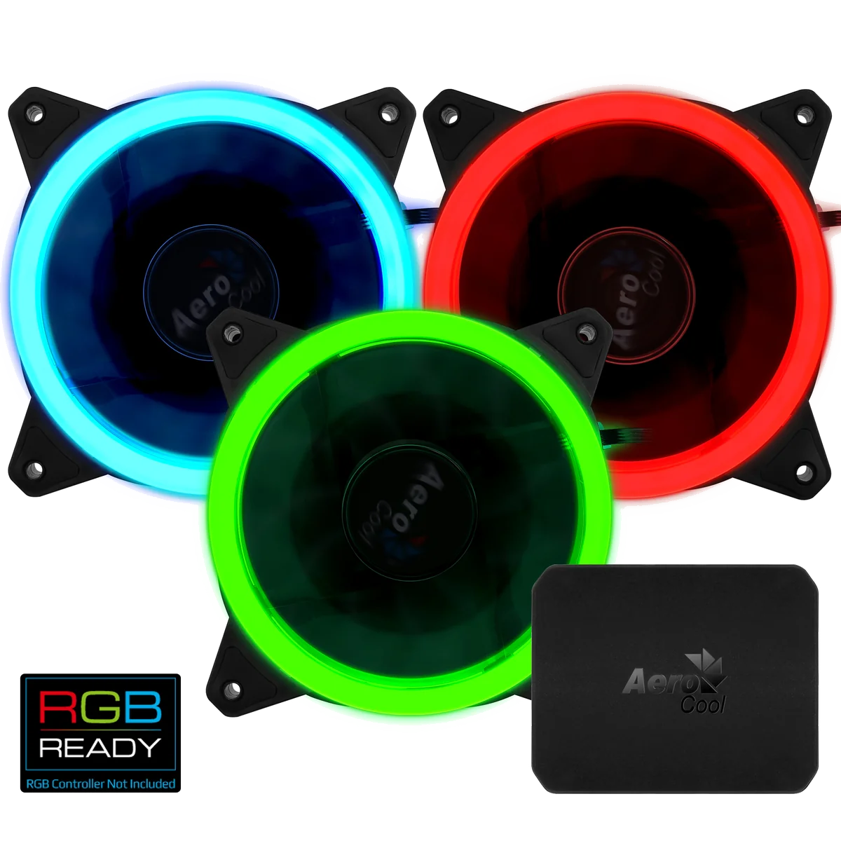 Aerocool Rev RGB Pro Boitier PC Ventilateur 12 cm Noir