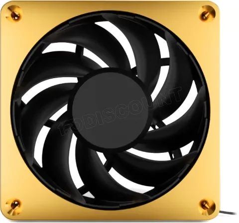 Ventilateur Boîtier Alphacool Apex Stealth Metal Power 12cm PWM - Or