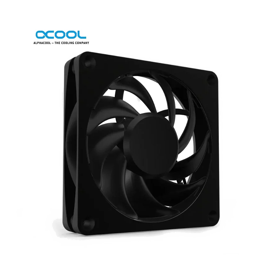 Ventilateur Boîtier Alphacool Apex Stealth Metal Power 12cm PWM Blanc/Noir