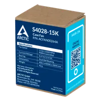 ARCTIC S4028-15K Boitier PC Ventilateur 4 cm Noir 1 pièce(s) - 7