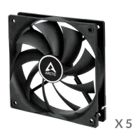 ARCTIC F12 Boitier PC Ventilateur 12 cm Noir 5 pièce(s) - 2