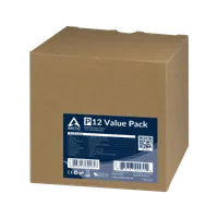 ARCTIC P12 Value Pack Boitier PC Ventilateur 12 cm Noir - 6