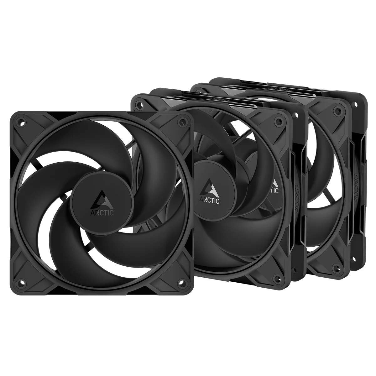 ARCTIC Freezer P12 Pro Reverse - 3 Pack Boitier PC Ventilateur 12 cm Noir 3 pièce(s)