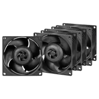 ARCTIC S8038-10K Processeur Ventilateur 8 cm Noir 4 pièce(s) - 1