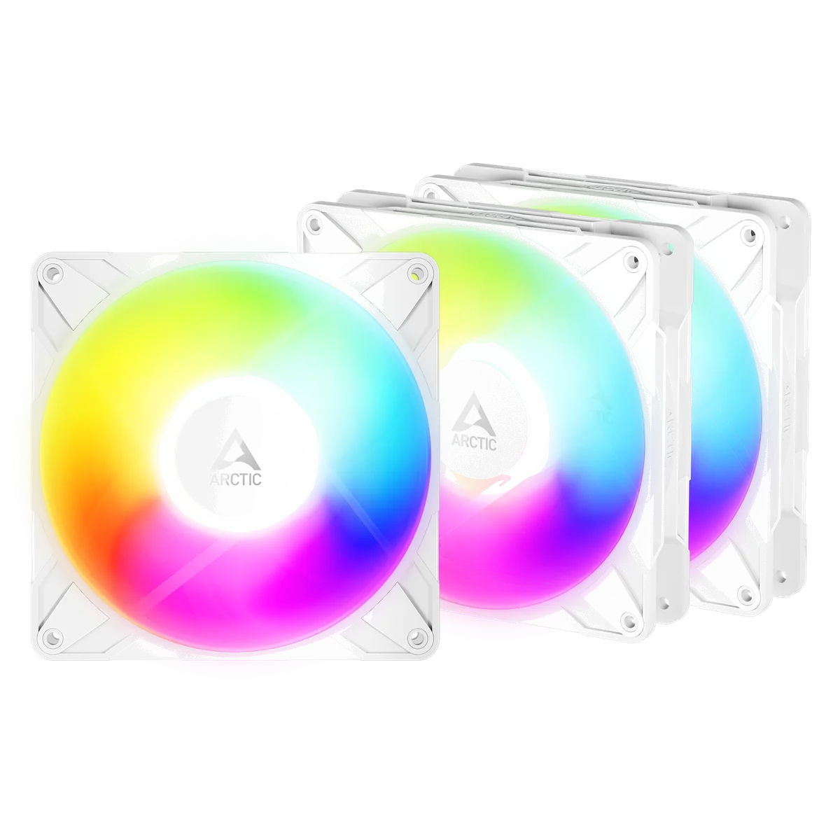 ARCTIC Freezer P14 Pro Reverse A-RGB (White) - 3 Pack Boitier PC Ventilateur 14 cm Blanc 3 pièce(s)