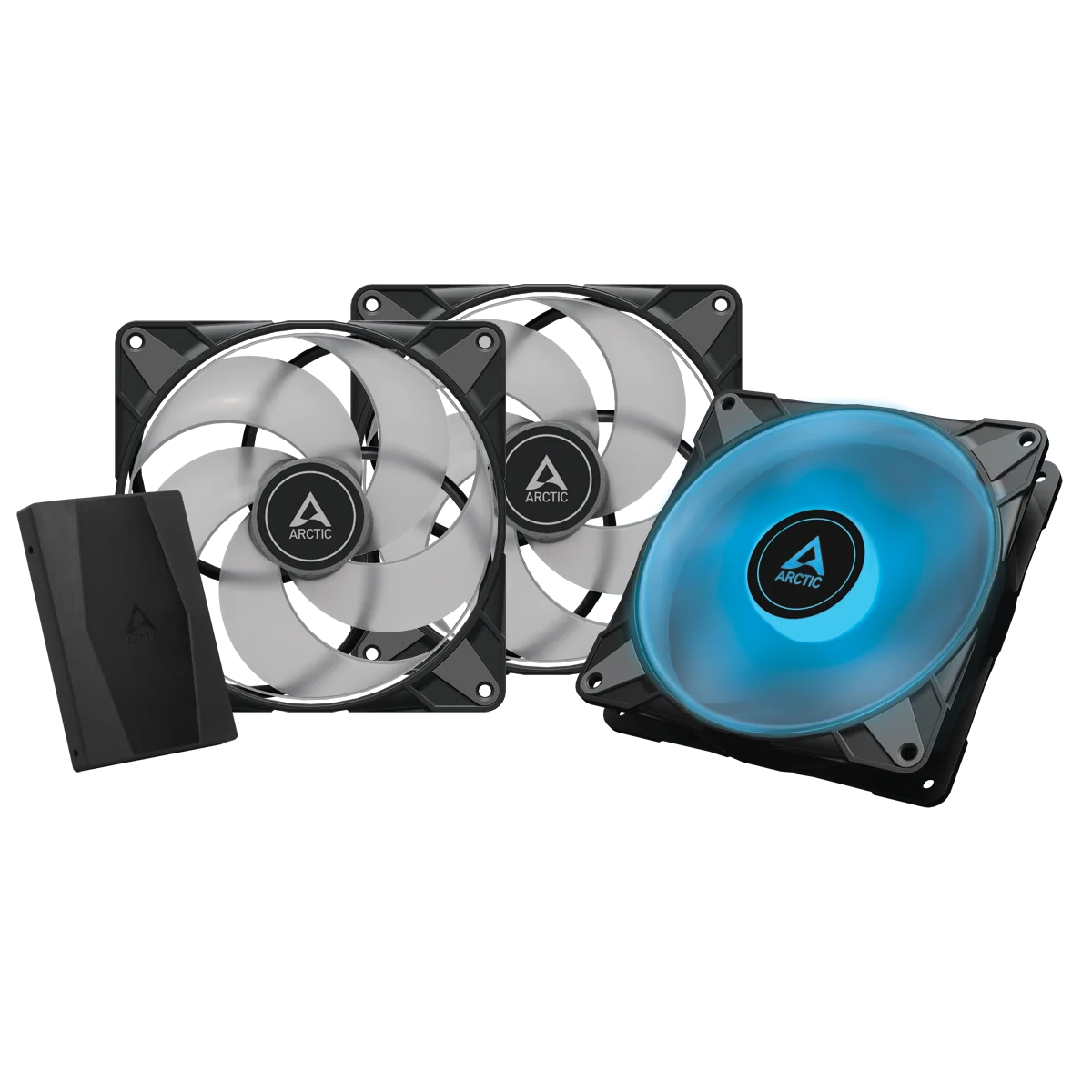 ARCTIC P14 PWM PST RGB 0dB Boitier PC Ventilateur 14 cm Noir 3, 1