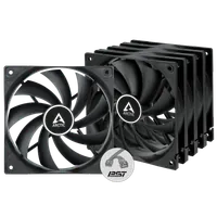 ARCTIC F12 PWM PST Boitier PC Ventilateur 12 cm Noir 5 pièce(s) - 1