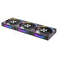 Lot de 3 Ventilateurs Boîtier Azza Galaxy Standard RGB 12cm Noir - 2