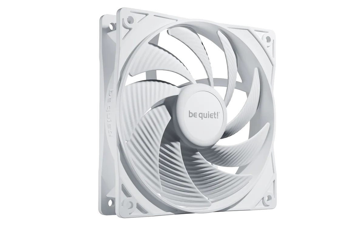 be quiet! Pure Wings 3 120 mm PWM | Ventilateur PC White high-speed