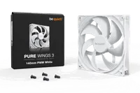 be quiet! Pure Wings 3 140 mm PWM | Ventilateur PC White - 3