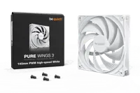 be quiet! Pure Wings 3 140 mm PWM | Ventilateur PC White high-speed - 3
