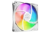 be quiet! Light Wings LX 140 mm PWM | Ventilateur PC ARGB White, Pack de 3 - 2