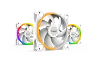 be quiet! Light Wings 120 mm PWM | Ventilateur PC ARGB White, Pack de 3 - 1