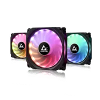 Chieftec CF-3012-RGB système de refroidissement d’ordinateur Boitier PC Ventilateur 12 cm Noir - 1