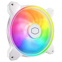 Ventilateur Boîtier Cooler Master MasterFan MF140 Halo² RGB 14cm Blanc - 1