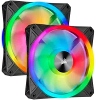 Lot de 2 Ventilateurs Boîtier Corsair LL140 RGB PWM 14cm Noir - 1