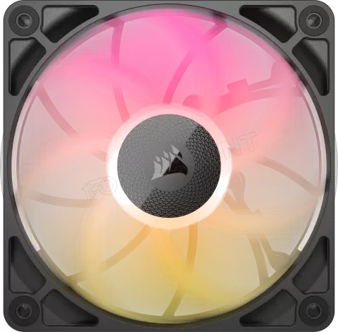 Lot de 2 Ventilateurs Boîtier Corsair iCUE LINK LX RGB 14cm Noir