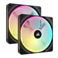 Lot de 2 Ventilateurs Boîtier Corsair iCUE LINK LX RGB 14cm Noir - 2